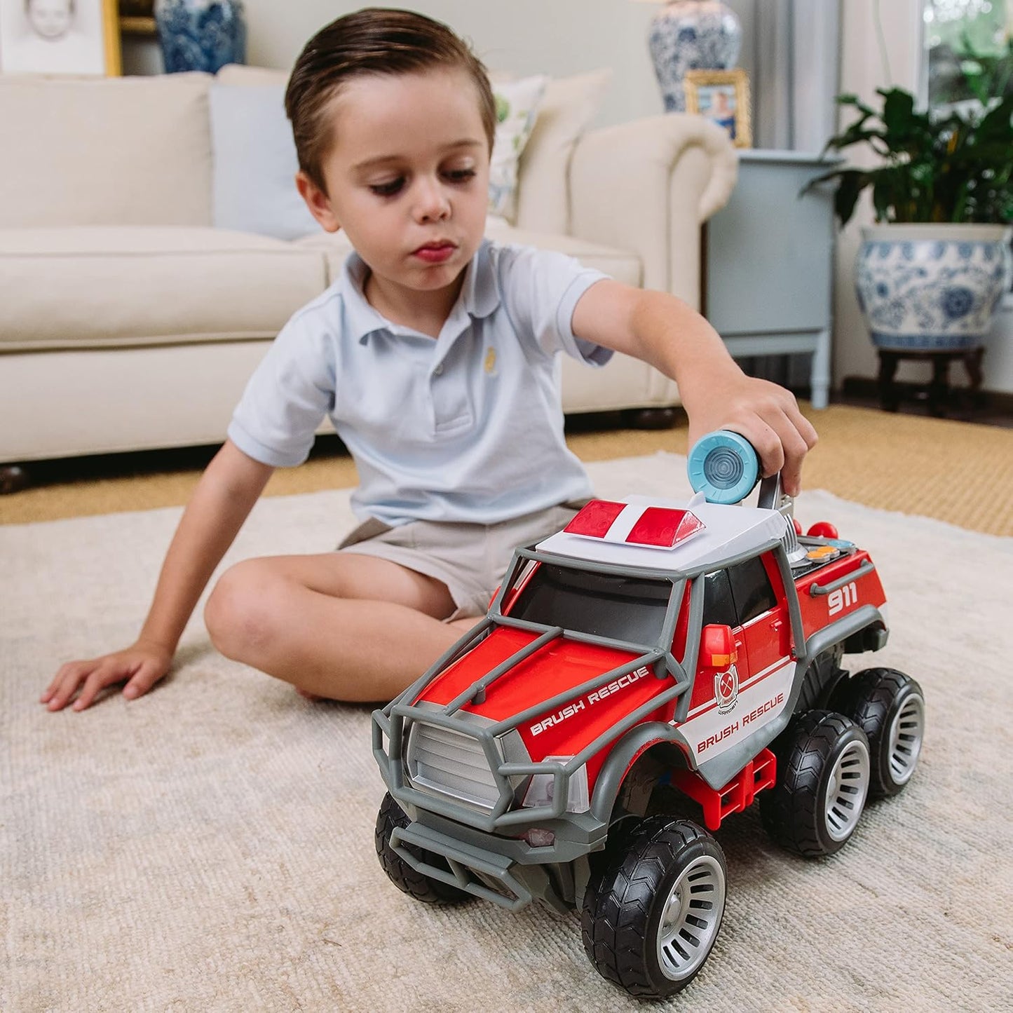 Maxx Action Off-Road Rescue Toy Vehicle