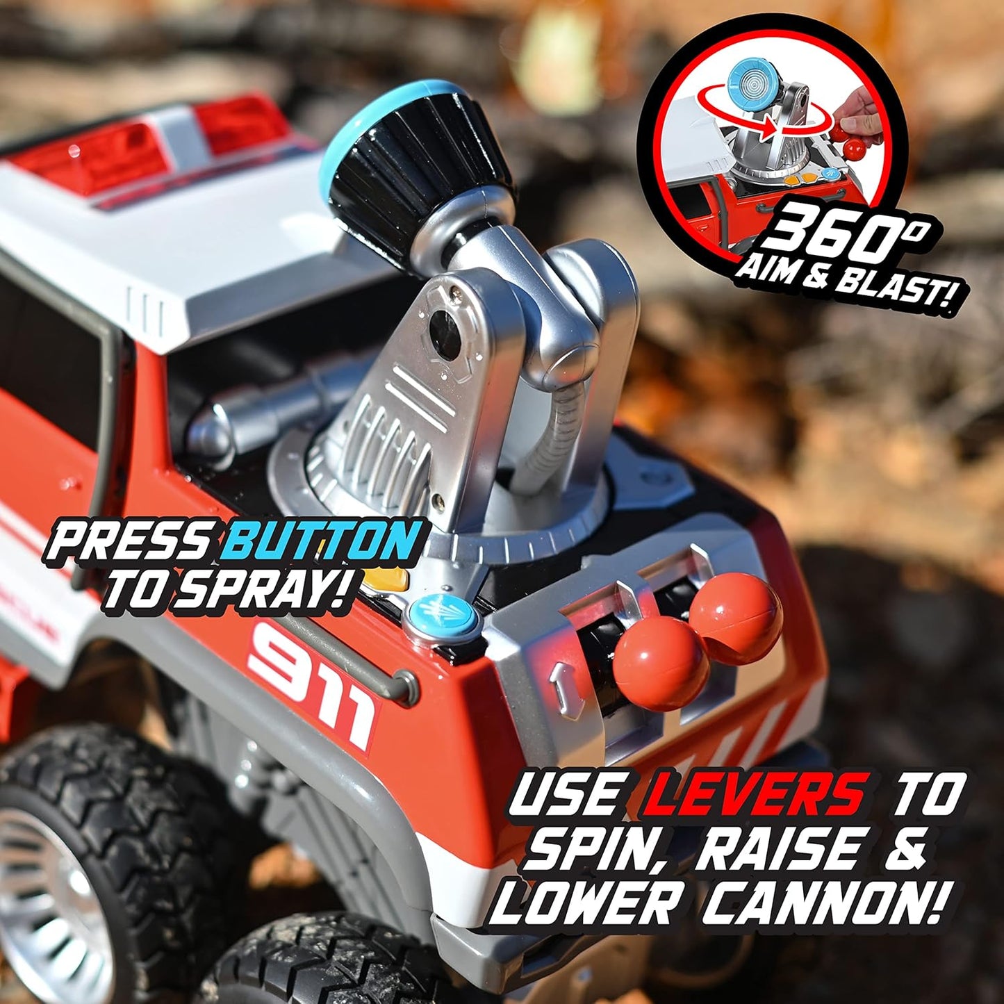 Maxx Action Off-Road Rescue Toy Vehicle