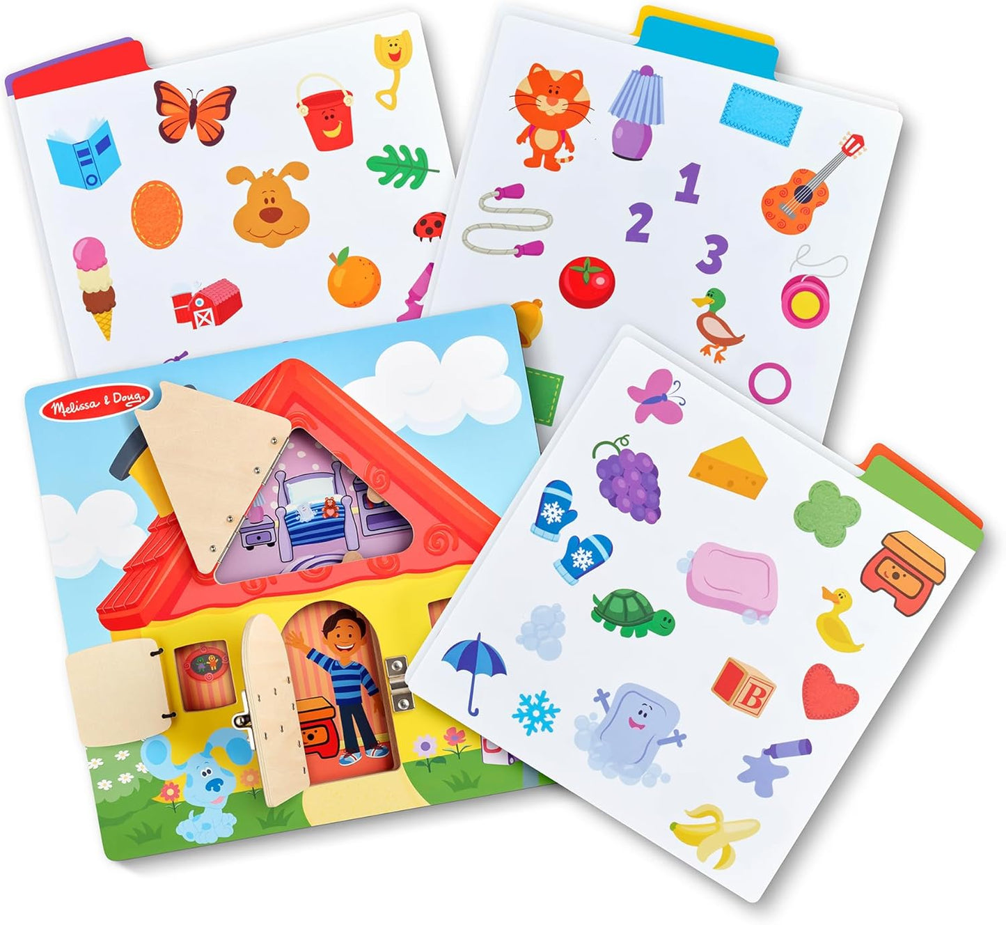 Melissa & Doug Lift-The-Flap Activity Board