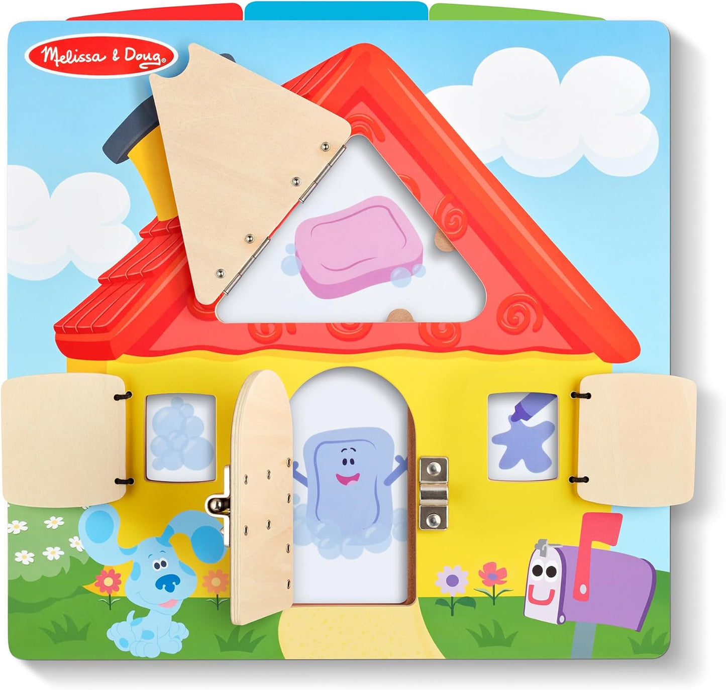 Melissa & Doug Lift-The-Flap Activity Board