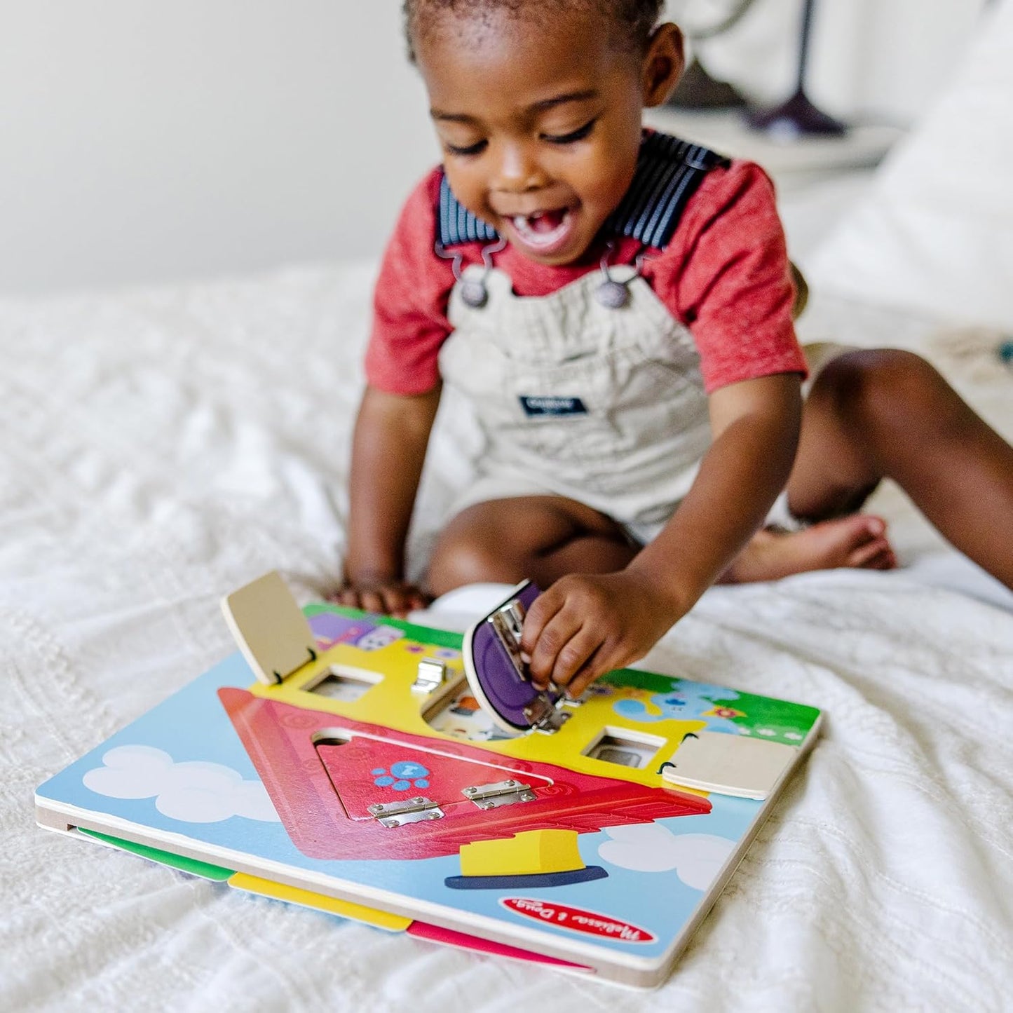 Melissa & Doug Lift-The-Flap Activity Board