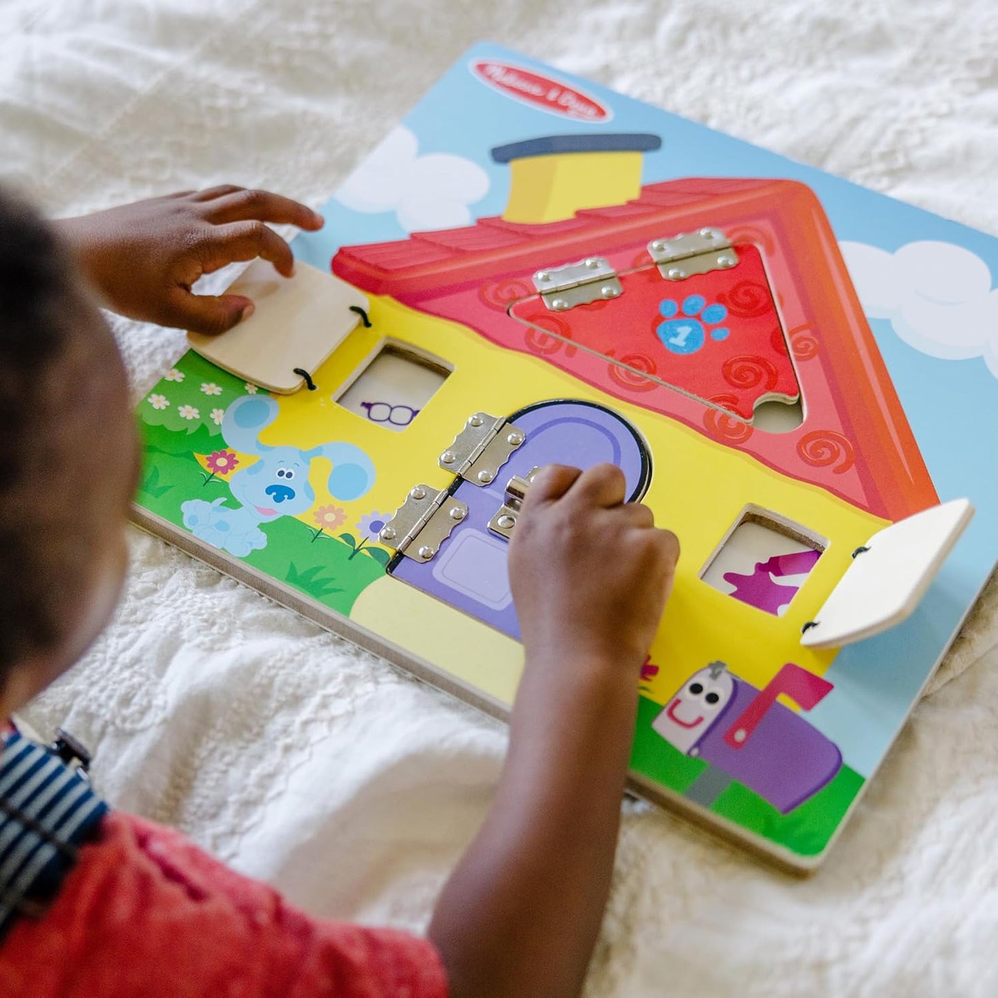 Melissa & Doug Lift-The-Flap Activity Board