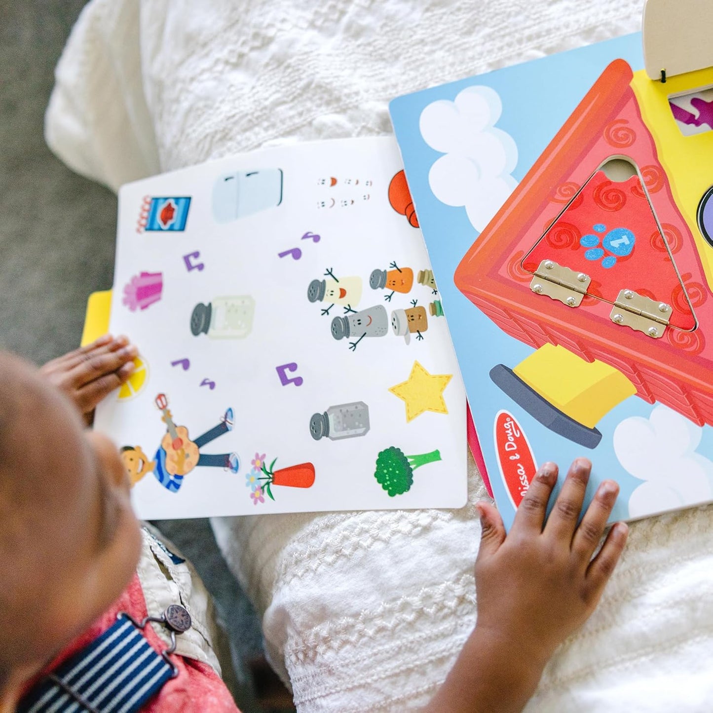 Melissa & Doug Lift-The-Flap Activity Board