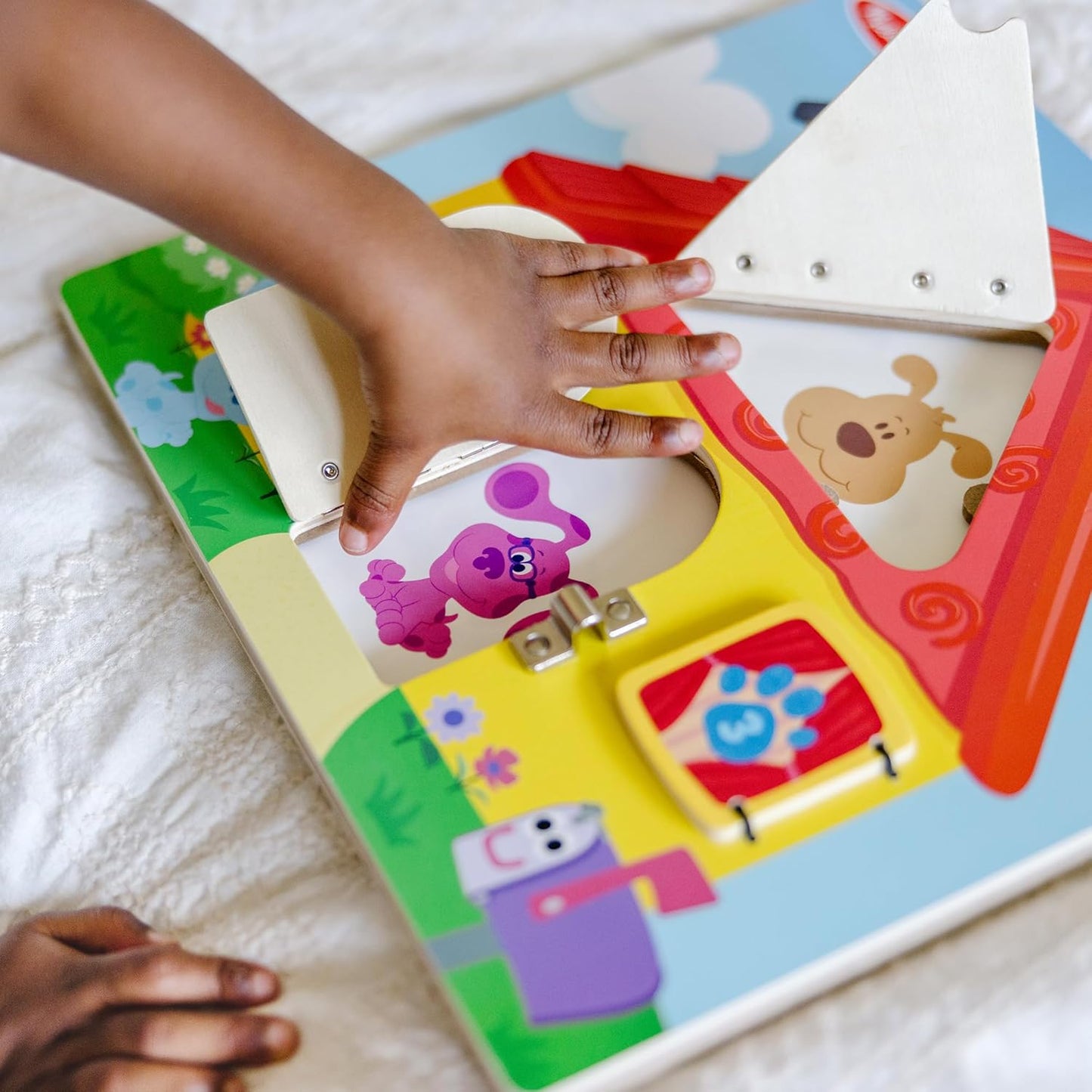 Melissa & Doug Lift-The-Flap Activity Board