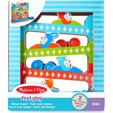 Melissa and Doug First Play Roll & Ring Ramp Tower