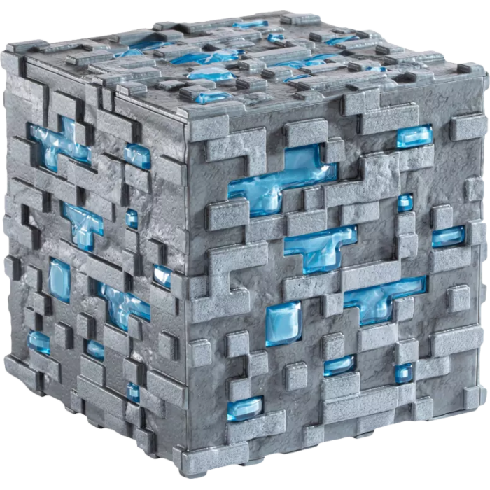 Minecraft Diamond Ore Illuminating Collector Replica