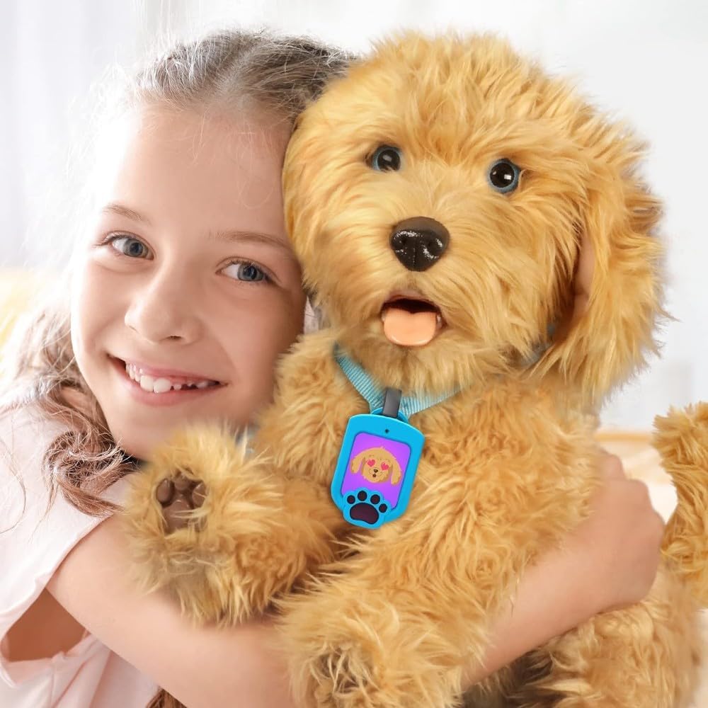 Moji Interactive Labradoodle Plush – My Fuzzy Friend