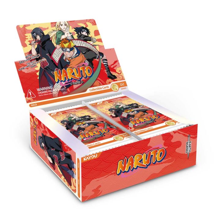 Naruto Kayou Smriti Earth S2 Scroll collectible trading card box
