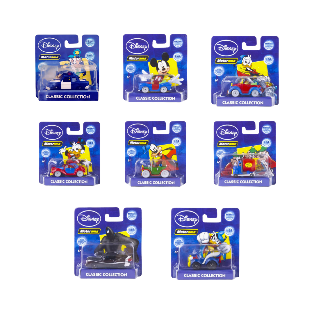 Disney Motorama Die Cast Classic Collection - Full Collection