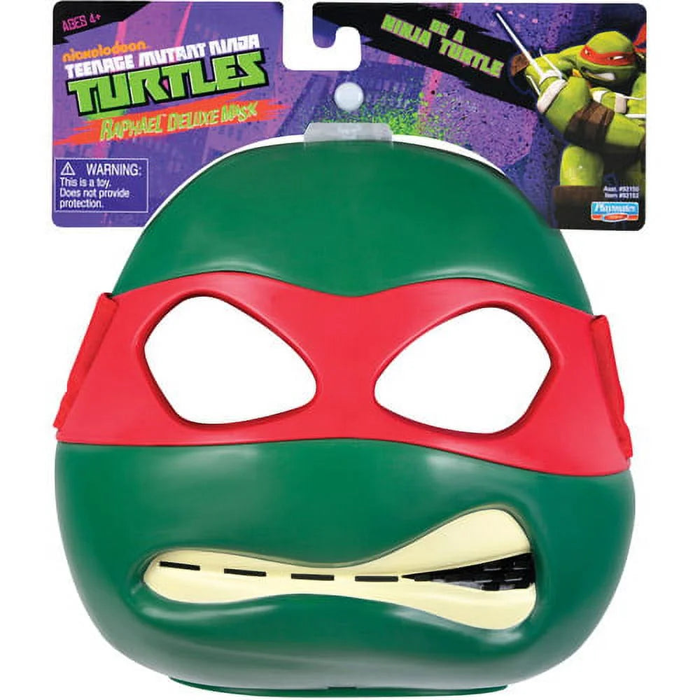 Tmnt 2003 Raphael Mask Nickelodeon Teenage Mutant Ninja Turtles Raphael Deluxe Mask - Toyland ...