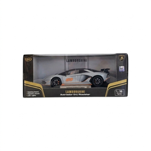 Official Lamborghini Aventador SVJ Special Edition 1:18 Scale Die-Cast Model Car - Grey