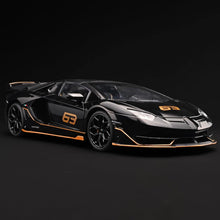 Official Lamborghini Aventador SVJ Special Edition 1:18 Scale Die-Cast Model Car - Black