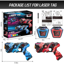 Package List For Laser Tag Toy Duo Pack