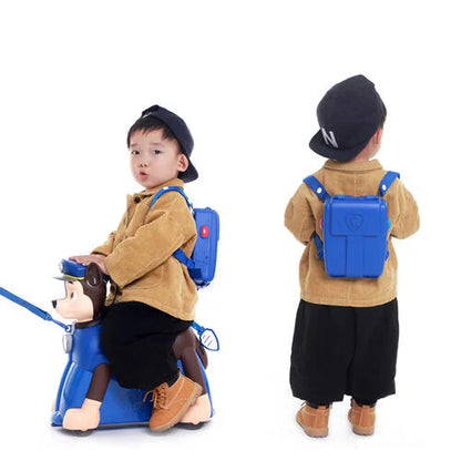 Paw Patrol Chase Kids Ride-On Suitcase