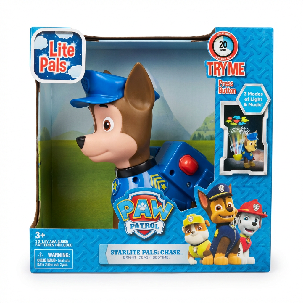Paw Patrol Lite Pals Starlite Pals: Chase