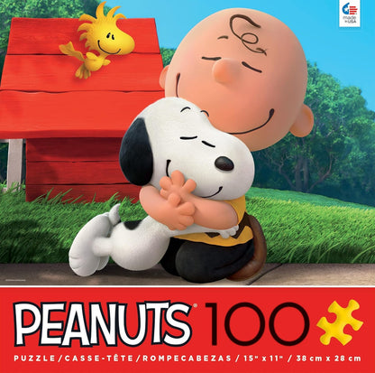Peanuts 100 Jigsaw Puzzle - Charlie Brown & Snoopy