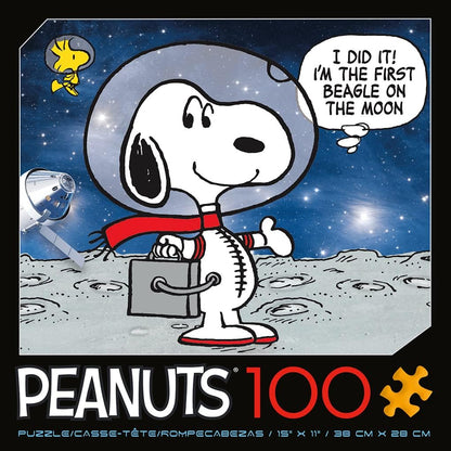 Peanuts 100 Jigsaw Puzzle - Snoopy Astronaut