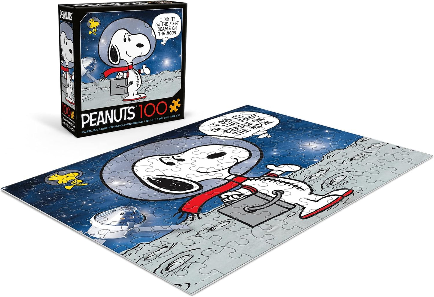 Peanuts 100 Jigsaw Puzzle - Snoopy Astronaut