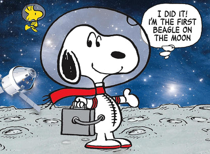 Peanuts 100 Jigsaw Puzzle - Snoopy Astronaut