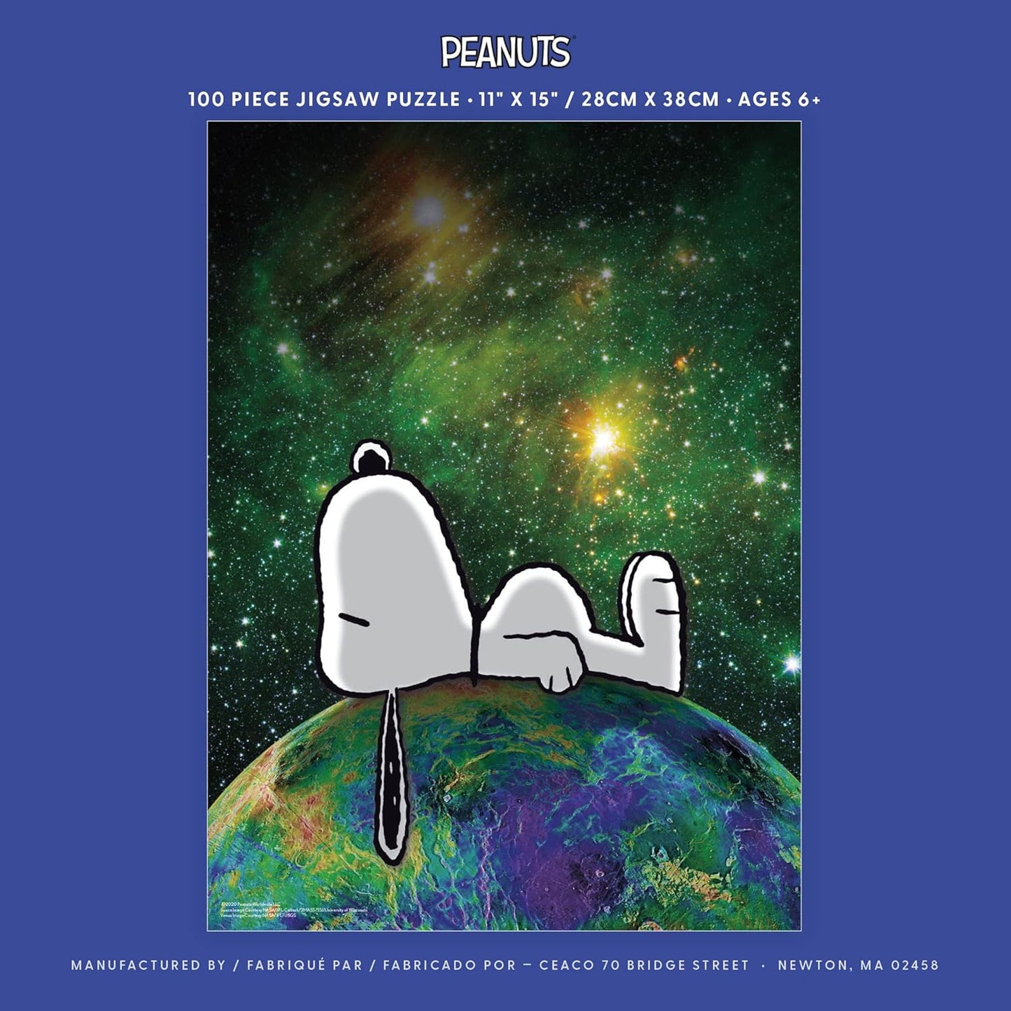Peanuts 100 Jigsaw Puzzle - Snoopy Space