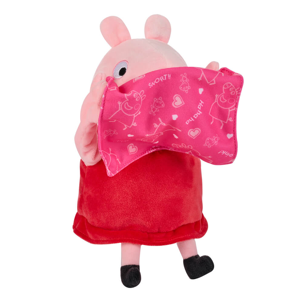 Peppa Pig Animated Peek-A-Boo Peppa – Talking Interactive Plush | Ages 3+