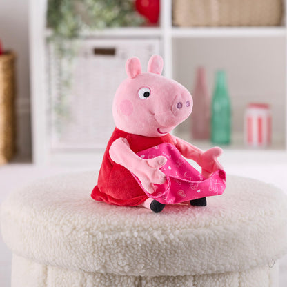 Peppa Pig Animated Peek-A-Boo Peppa – Talking Interactive Plush | Ages 3+