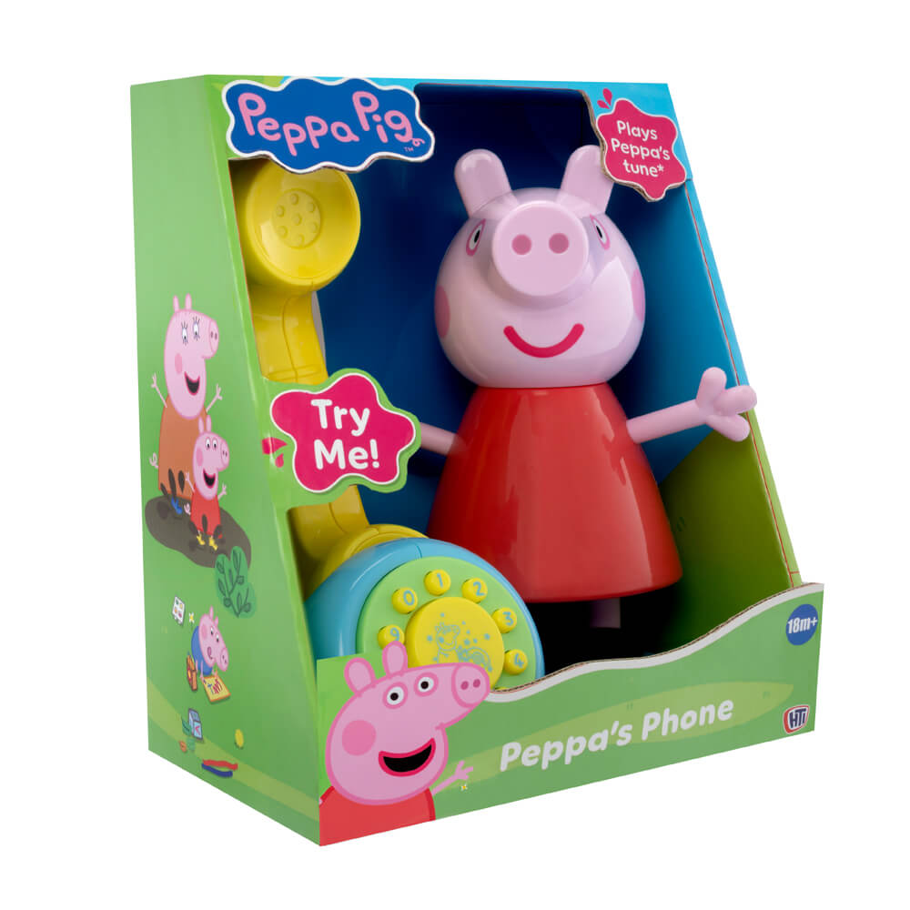Peppa Pig Telephone – Interactive Toy Phone for Toddlers | Ages 3+