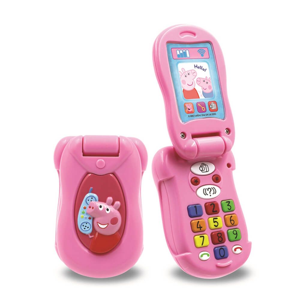 Peppa Pig Flip & Learn Phone Interactive Toy