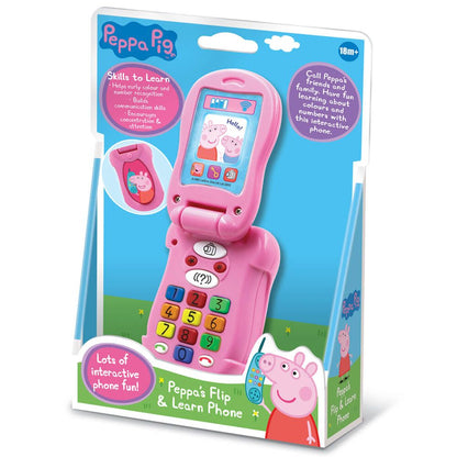 Peppa Pig Flip & Learn Phone Interactive Toy