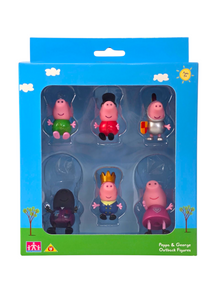 Pepper Pig Outback Figurines Set