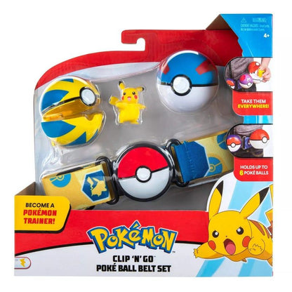 Pokémon Clip 'N' Go Poké Ball Set – Pikachu Figure