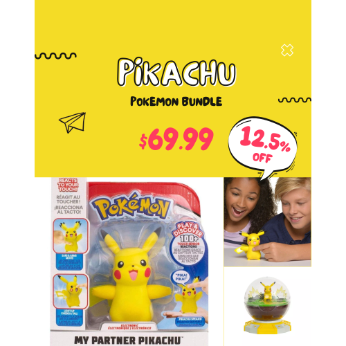 Pikachu Toy Bundle
