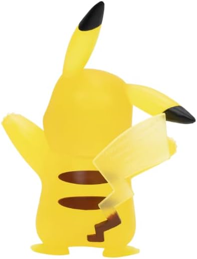 Pokémon Pikachu Select Battle Figure 3-Inch – Translucent