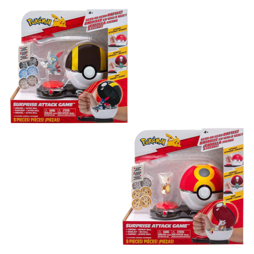 Pokemon Surprise Attack Figure Bundle