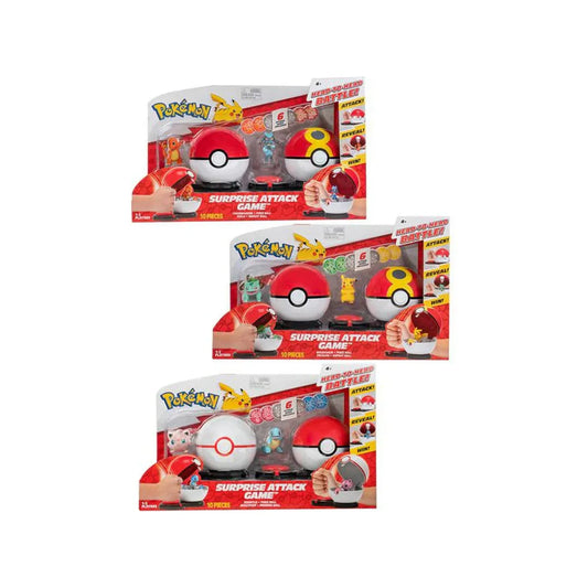 Pokémon Surprise Attack Game Play Sets - Whole Collection