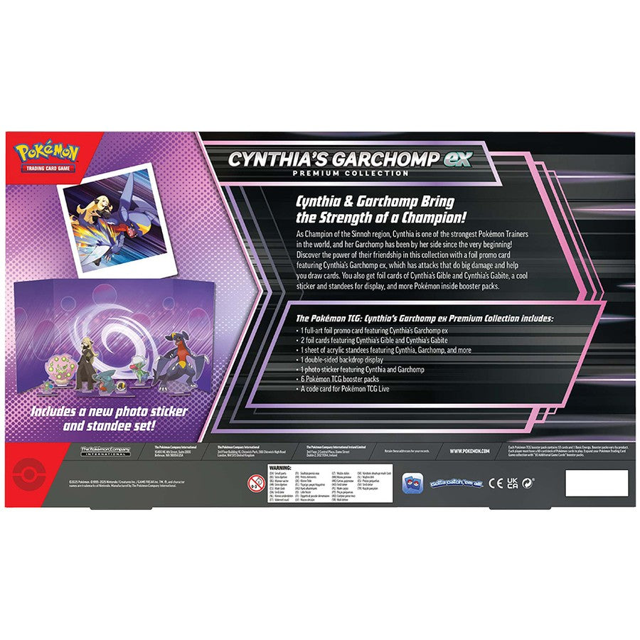 Pokemon TCG: Cynthia's Garchomp ex Premium Collection