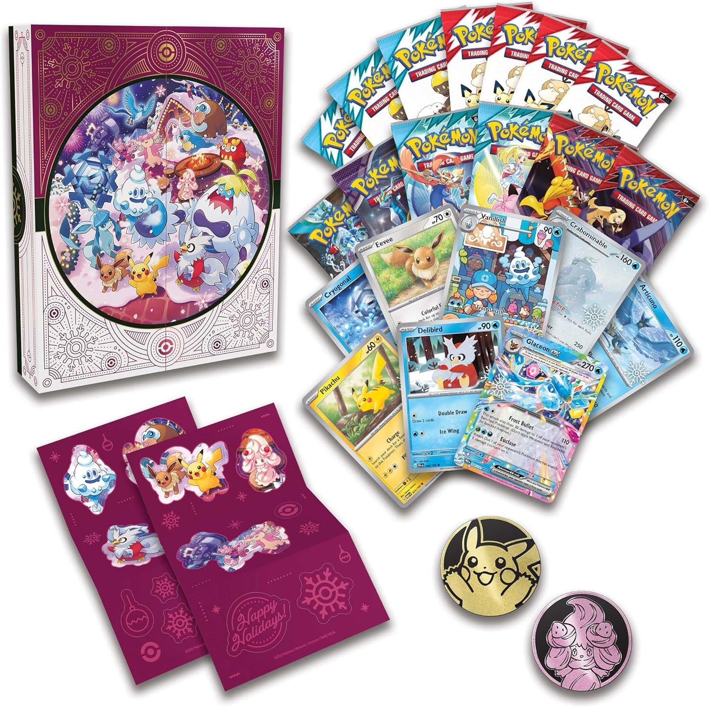 Pokemon TCG Holiday 2025 Calendar