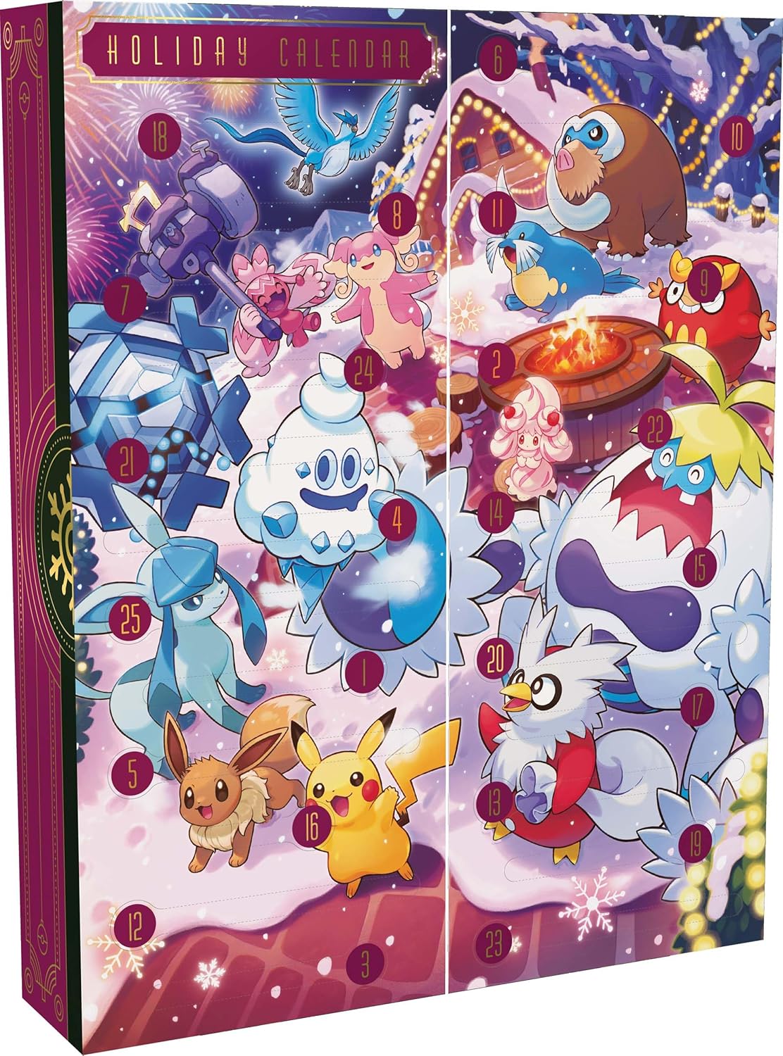Pokemon TCG Holiday 2025 Calendar