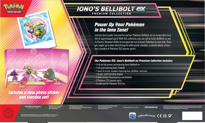 Pokemon TCG Iono's Bellibolt ex Premium Collection