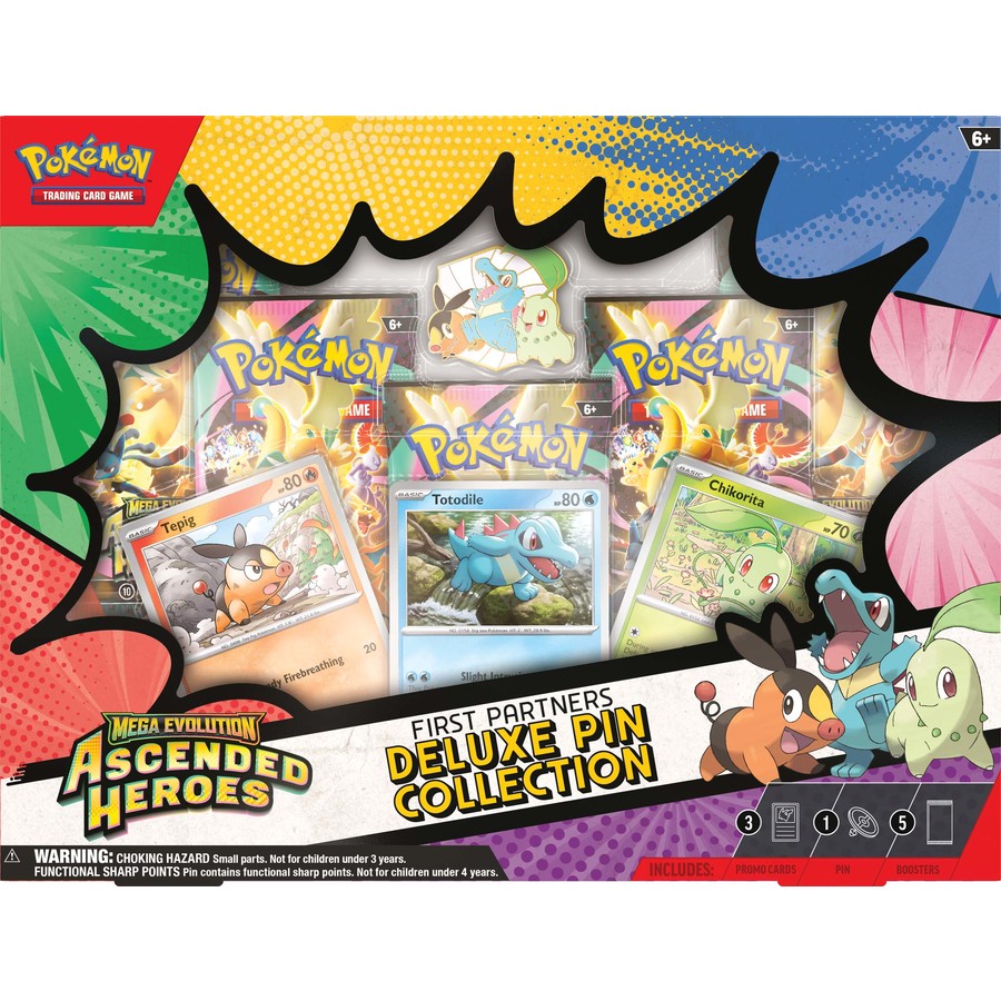 Pokemon TCG Mega Evolutions 2.5 Ascended Heroes Deluxe Pin Collection
