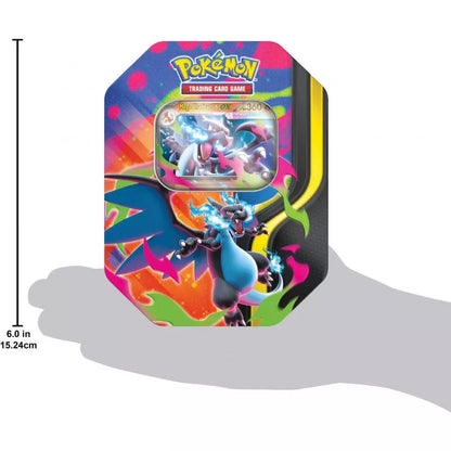 Pokemon TCG Mega Charizard ex Tins - Assorted