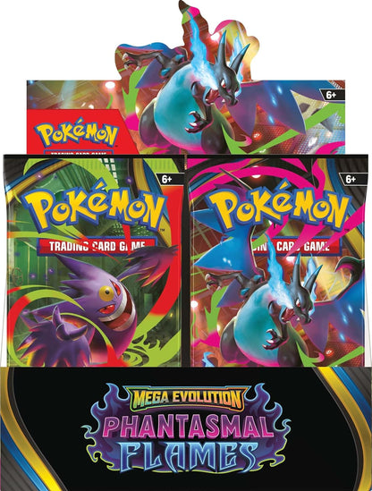 Pokemon TCG Mega Evolutions 2 Phantasmal Flames Booster