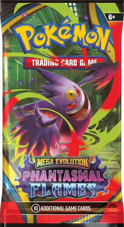 Pokemon TCG Mega Evolutions 2 Phantasmal Flames Booster