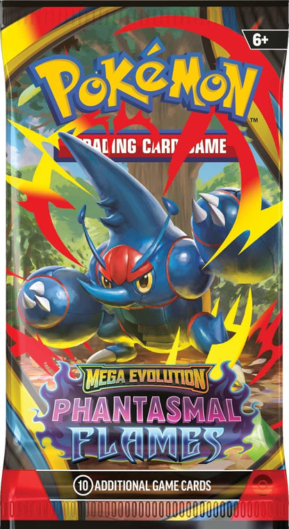 Pokemon TCG Mega Evolutions 2 Phantasmal Flames Booster