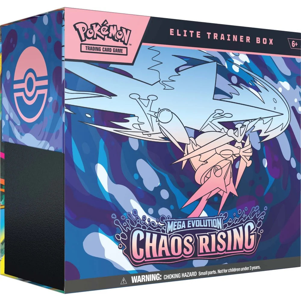 Pokemon TCG Mega Evolutions 4 Chaos Rising Elite Trainer Box
