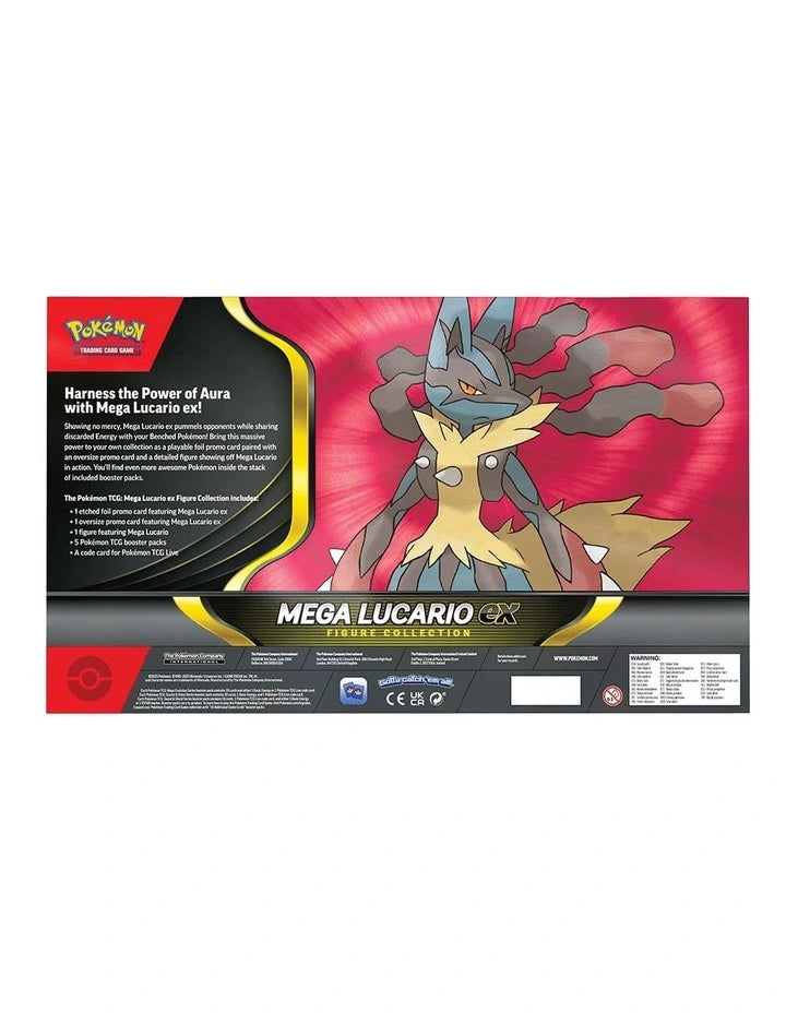Pokémon TCG Mega Lucario ex Figure Box