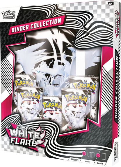 Pokemon TCG Scarlet & Violet 10.5 White Flare Binder Box