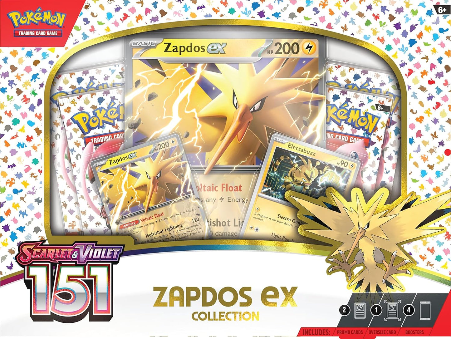 Pokémon TCG Scarlet & Violet 151 Collection Zapdos ex