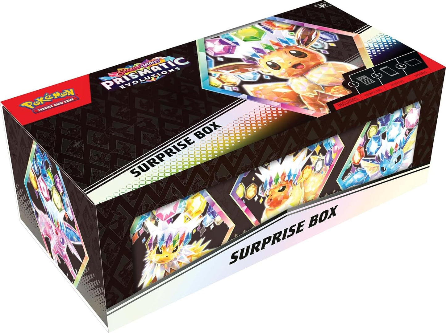 Pokémon TCG Scarlet & Violet 8.5 Prismatic Evolutions Surprise Box