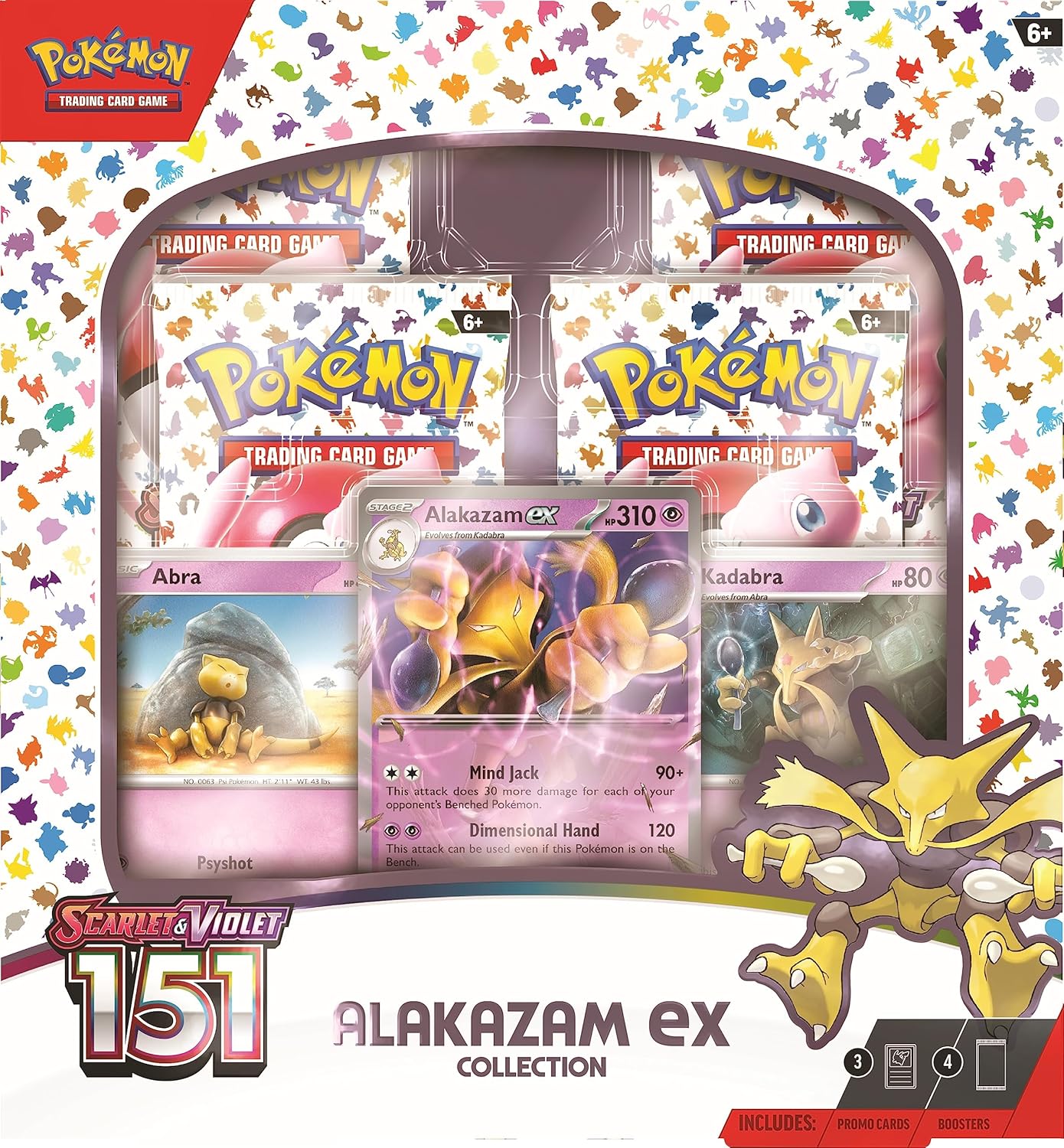 Pokémon TCG Scarlet & Violet 151 Collection Alakazam ex